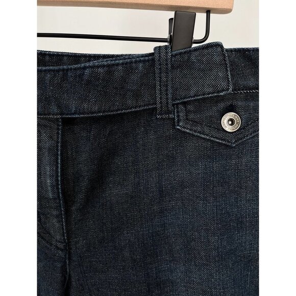 Ann Taylor Modern Fit Size 12 P Lindsey Waist Jeans Wide Leg - Picture 3 of 12